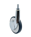 3 Inch Silent Swivel Furniture Caster with Screw Rod Mount, Part of Four Piece Set, Suitable for Tables and Chairs.