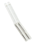 M4 X 0.7mm High Speed Steel Machine Tap 3 Flute Straight Taps for cutting, repairing threads, pack of 2 in case