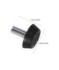 16 Pack Adjustable Furniture Feet Levelers, metal and plastic with height adjustment, nonslip stabilizers for stable leveling.