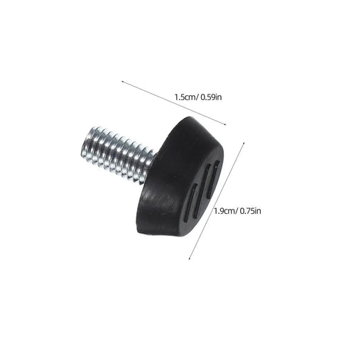 16 Pack Adjustable Furniture Feet Levelers, metal and plastic with height adjustment, nonslip stabilizers for stable leveling.