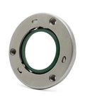 Heavy Duty Atv Starter Clutch With Three Sprag Bearings And Mounting Screws For Cg200 Cg250 Engines Featuring Fifty Five Millimeter Bore And Eighty Eight Millimeter Outer Diameter, metal housing with threaded mounts.