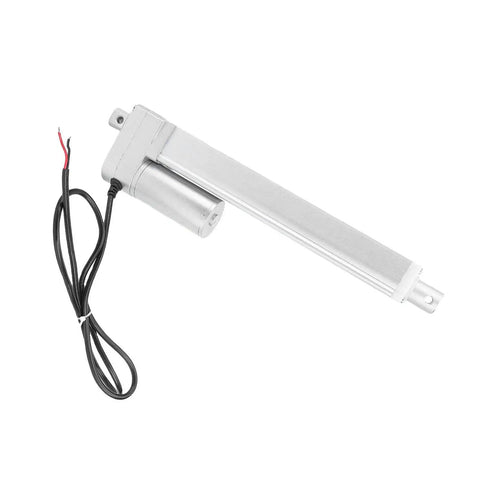Heavy Duty Electric Actuator With 1500N Lifting Power Designed For Sofa And Bed Lift Systems, silver metal construction.