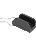 Magnetic Fly Fishing Hook Threader Tool For Easy Tippet Setup Lightweight PC Build Quick Threading For Small And Large Hooks Essential Angling Accessory For Faster Gear Prep On The Water, black PC magnetic hook threader with chain