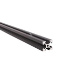 Rock Solid 2020 V Slot Aluminum Extrusion Profile For X Axis Linear Guide Rail 20 By 20 Millimeter 345 Millimeter Length with black finish.