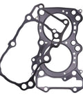 High-quality Top Shelf Motorcycle Cover Cylinder Gasket Kit Drops Right Into AN650 Z ABS, black rubber gaskets for engine rebuild.