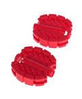 Non Slip Kid Friendly Bicycle Pedals Set For Children, Trikes, And Mountain Bikes, Replacement Bike Pedals in Durable Red
