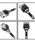 Nine Piece R8 Boring Head Set With Two Inch Heads And Morse Shank BT For Milling Heavy Duty Boring Bar Kit in four angles.