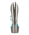 10 Inch Cat Paw Pry Bar Nail Puller with Hammer Head and Rubber Grip showing forged steel claws and beveled design