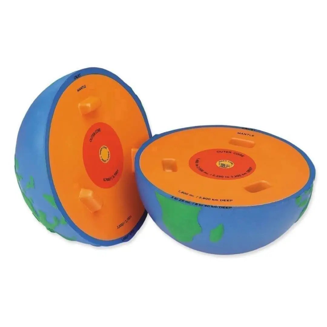 Hands On Cross Section Earth Model Globe - Ideal For Kids