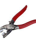 Easy Press Snap Fastener Pliers Kit With 108 Snaps 3/16 Inch for Shirts Jeans Jackets Bags and Crafts Clean Finish Quick Install Centering Rubber