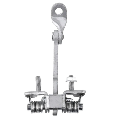 Front Door Hinge Stop Strap Kit For 1991 To 2003 Cars, Rock Solid Heavy Duty Metal Roller Replacement, shown in detail