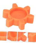 Flexible Rubber Spider Insert For Plum Couplings 40mm Outer Diameter Heavy Duty Jaw Coupling Pad Pro Grade Shock Absorbing Vibration Dampening
