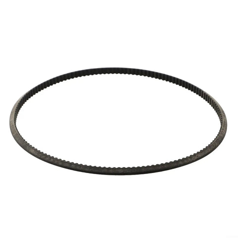 Close-up of a replacement lathe belt for WM210V and 5M375, made of beefy elastic polyurethane, shock absorbing and vibration reducing.