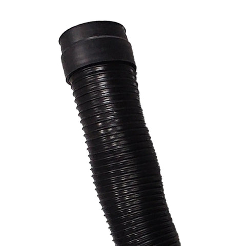Built Tough Durable Replacement Hose For Screw Air Compressor 22282149 close-up view of black heavy duty flexible tubing.