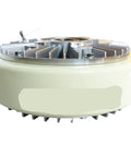Hollow Shaft Magnetic Powder Brake FZ15K-3 15N.m Torque, side view showing metallic structure for slitting machines.