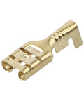 Top Tier 120 Piece Spade Connectors Kit With Heavy Gauge Male And Female Quick Disconnect Terminals In 2.8 4.8 Plus 6.3mm Sizes Perfect For Car Audio Wiring Projects Using Premium Tinned Copper Core For Zero Voltage Drop And Reliable High Current. gold tinned copper spade connector terminal