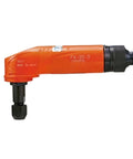6 Inch FA-20-3 Pneumatic Angle Grinder And Air Powered Sander with orange body and black chuck, designed for metalworking tasks.
