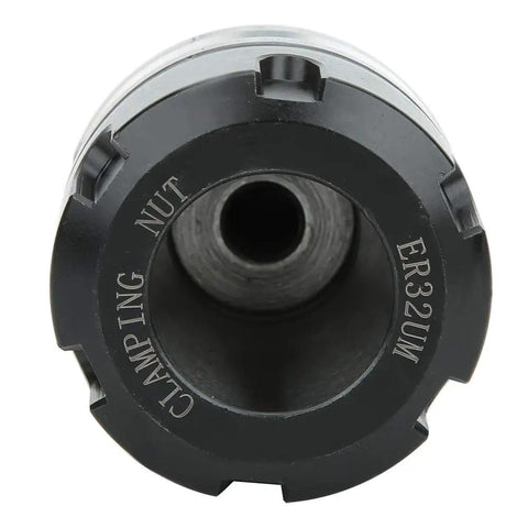 Top Tier Horett CNC Mill Collet Chuck Holder Set ISO 30 Build For 30k RPM High Speed Machining With ER32UM clamping nut design.