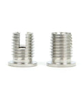 Heavy Duty M3 M5 Self Tapping Thread Inserts Pack Of 26 for metal and plastic repairs showing stainless steel inserts.