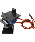Mini Pan Tilt Camera Platform Anti Vibration Mount with Two SG90 Servos for FPV Aircraft Dope For Beginners And DIY Projects