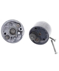 One Pro Tier Jga25 High Torque DC Gear Motor Crushes Heavy Loads Running Butter Smooth On Six Twelve Or Twenty Four Volts, gear mechanism details.