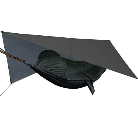 Camping Hammock With Mosquito Net And Rain Fly For Outdoor Adventures Travel Bug Net Hammock Tent For Hiking And Backpacking