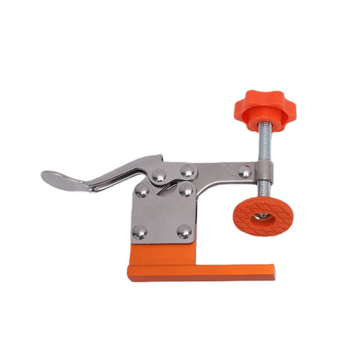 Precision Router Corner Radius Template Set R20 R25 R30 R35 With Secure Board Locking Clamp For Woodworking Slot Positioning heavy duty clamp close-up