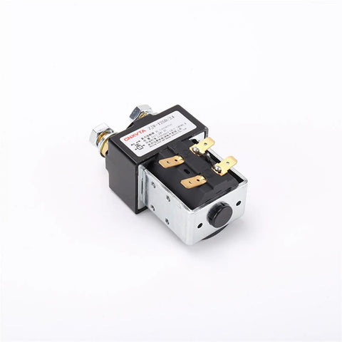 Hot New UNMVBYITE Electric Forklift Truck Main Contactor ZJW-125D solenoid valve, heavy duty 24V, compact design.