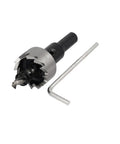 22mm Hole Saw Kit With Pro Grade 67mm Long HSS Cutting Blades, Spring Loaded Twist Drill Bit, Hex Wrench Shown