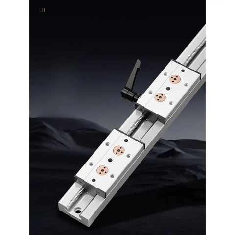 Linear Motion Slide Rails With One Rail And Two SGB20-4 Ball Bearing Blocks For CNC DIY And 3D Printer SGR20 1000mm Precision Guide Rail System Steel Rust-Resistant Surface Smooth And Sturdy Performance
