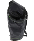 Side view of Zunder Drywall Banjo Taping Tool With Belt Holster Hands Free Carry Option Waterproof Banjo Holder