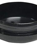 Wrought Iron Chair Glides Fit 1-1/2 Inch Cup, Round Plastic Floor Protectors For Patio Furniture, Heavy Duty Replacement Feet, Black
