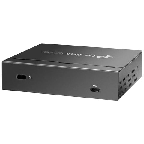 Pro Grade Network Controller For Omada Systems Up To 100 Devices with Cloud Access in rackmount ready hardware, angled view