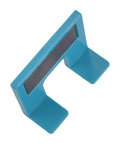 Blue PP Door Hinge Jig for Quick Cabinet Installations, No Fuss Drill And Cut Guide For Precise Door Alignment At Home, Compact 6.5x5 cm.