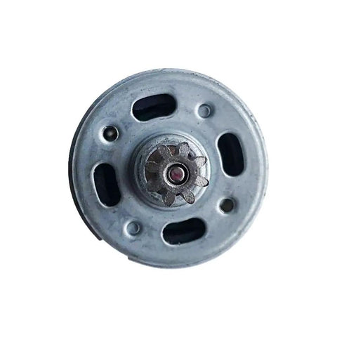 8 Tooth RS550 Ride On Power Wheel Motor For Kids Electric Toy Car 6V 12V 24V 8 Gear High RPM Engine At 12000RPM front view