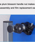 Wall Mounted Bubble Wrap Dispenser For Packing And Shipping with plum blossom handle nut for easy disassembly