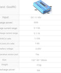 Specifications of B6 Mini Multi Functional Balance Charger Discharger For LiPo LiIon Life NiCd NiMH Pb RC Batteries Safe Charging