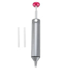 Manual Desoldering Pump Solder Sucker Tool With Anti Clogging Silicone Tip For Easy Solder Removal, Low Maintenance Desoldering Gun