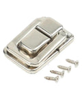 6 Pack Nickel Toggle Latch For Suitcase And Trunk Luggage Box Lock Clasp With Screws 38x25mm Iron Case Hardware show with screws
