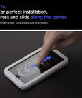 Using GlasTR AlignMaster Tempered Glass Screen Protector For iPhone SE 3 2022, iPhone SE 2 2020, iPhone 8 And iPhone 7 in auto alignment kit