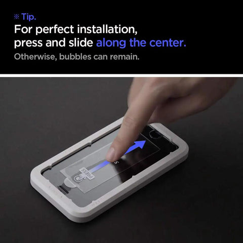 Using GlasTR AlignMaster Tempered Glass Screen Protector For iPhone SE 3 2022, iPhone SE 2 2020, iPhone 8 And iPhone 7 in auto alignment kit