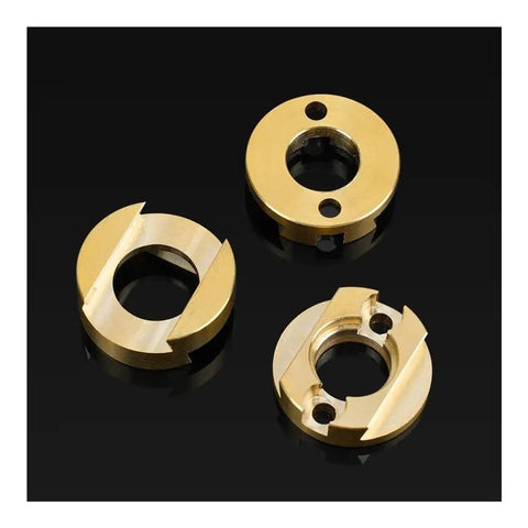 Upgrade Your 3D Printer Game With These Slick 16mm Oldham Couplings For Z Axis And T8 Lead Screws To Slash Vibration And Boost Print Quality Like A Boss On Any CNC Setup. Gold metal 16mm Oldham couplings for 3D printer Z axis T8 lead screw