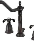 Oil Rubbed Bronze Widespread Bathroom Faucet Upgrade Your Bath With Solid Brass Construction Drip Free Ceramic Disc Cartridge
