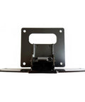 Folding Table Hinge Bracket With 90 Degree Locking Support, metal bracket for extend or fold desk setup, front view