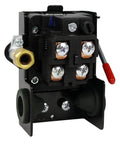 Heavy Duty Air Compressor Pressure Switch 95-125 PSI Single Port 26A Replacement with Pro Grade Quarter Inch Compression Unloader Valve