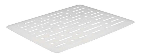 Enhanced Microbal Sink Mat Small White Kitchen Protector Cushions Breakable Dishes Keeps Sink Dry With Raised Feet And Keeps Beneath Space Clean Durable Non Slip Design Prevents Slips While Keeping Items Safe