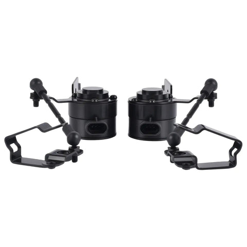 Rock Solid Rear Left and Right Suspension Ride Height Level Sensor 924-488 924-489, 2-pack for 2004-2010 GM SUVs, shown side by side.