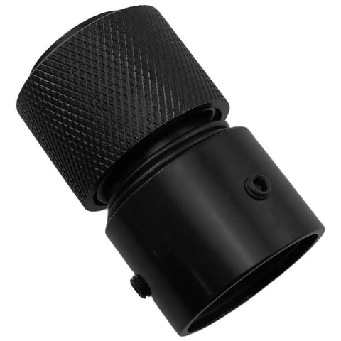 Universal Quick Coupler For Air Chisel And Air Hammer Chuck With Automatic Quick Release Snap Change Retainer, black alloy build