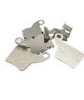 Universal Motorcycle Front And Rear Brake Caliper Repair Kit With Pins And Springs For Off Road Use Heavy Duty And Plug And Play Ready Caliper Fix For Japanese Off Road Bikes ATVs And UTVs From 2002 To 2019 metal brake caliper repair parts