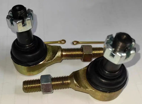 Two Piece Tie Rod Ends Kit TE 1016 Replacement for Polaris RZR 170 Outlaw 90 110 Sportsman 90 and Yamaha Banshee 350 Grizzly Raptor Wolverine Fits 1UY 23841 00 00 ATV UTV Built to Last, 2pcs M10x1.25 tie rod ends